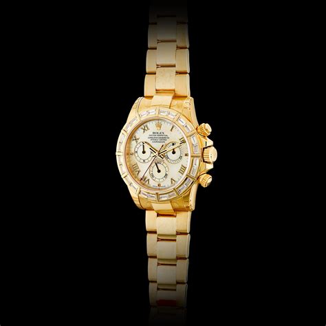 Yellow Gold Mother of Pearl Dial 116568BR .